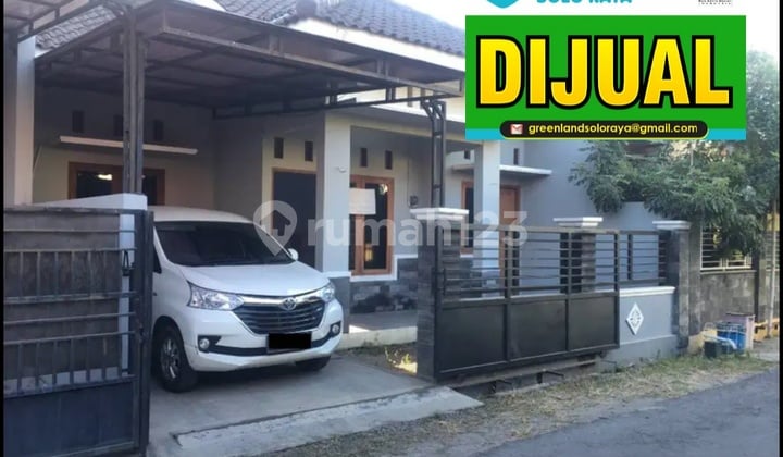 RUMAH SIAP PAKAI DI CLUSTER COLOMADU