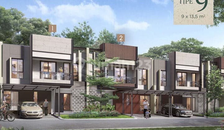 Dijual Rumah di Cluster Carson, Type 9-Standard