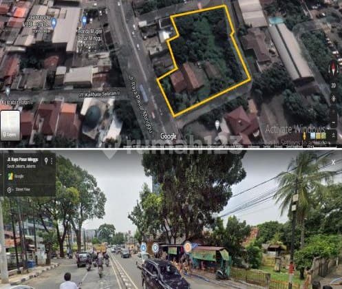 Jual dibawah NJOP!! Tanah Zona Komersil di Pasar Minggu, Jakarta Selatan