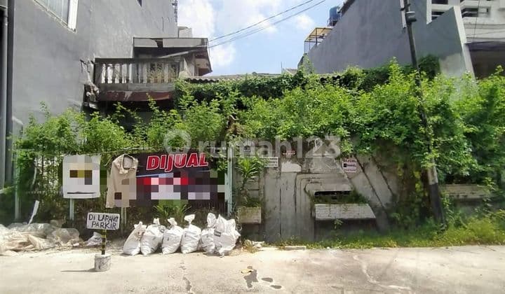 RUMAH TUA PLUIT MURNI 11x20 HITUNG TANAH,HADAP SELATAN