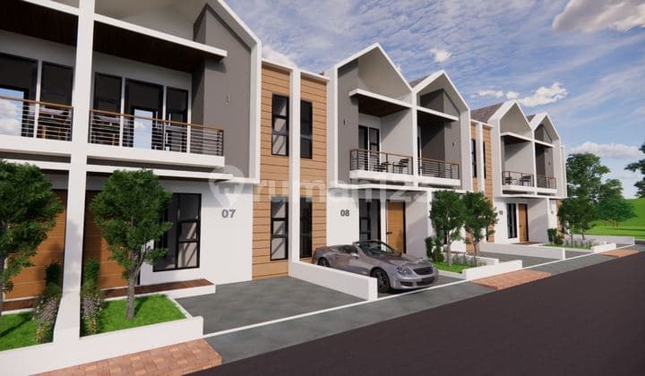 VILLA HOUSE WITH MOUNTAIN VIEW AND FRESH AIR AND CLEAN WATER IN CISARUA