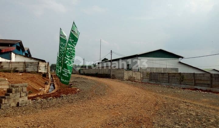 Kavling dalam kawasan pergudangan ± 20 menit ke tol BSD