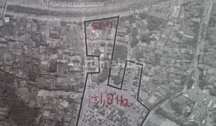 Tanah Di Jalan TB Simatupang Pasar Rebo Jakarta Timur