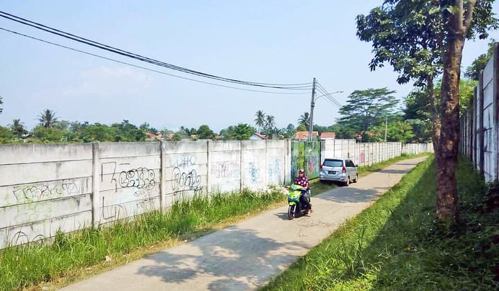 Kavling LOKASI BAGUS Dapat Dimiliki Di Jl.Pasar Ciseeng