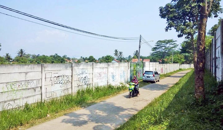 Kavling LOKASI BAGUS Dapat Dimiliki Di Jl.Pasar Ciseeng