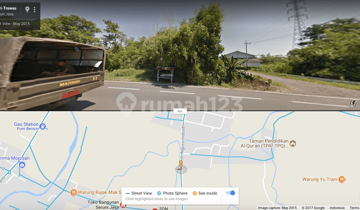 Industrial Land, Mojosari - Trawas, Mojokerto