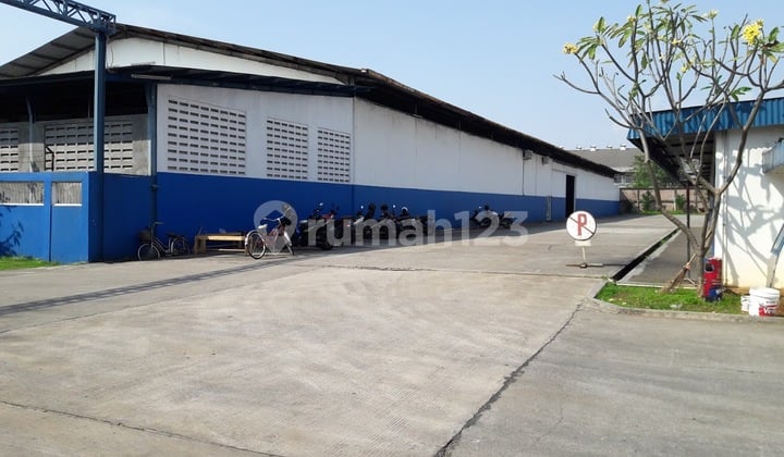 Kavling Industri 3.900m2 Ada Gudang 3.300m2 Kawasan Industri Batuceper Tangerang