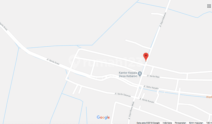 Tanah Industri Kebaron, Tulangan, Sidoarjo