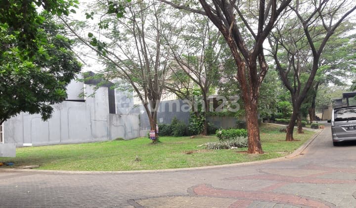 Kavling hunian dalam cluster di Foresta BSD City tangerang, posisi huk