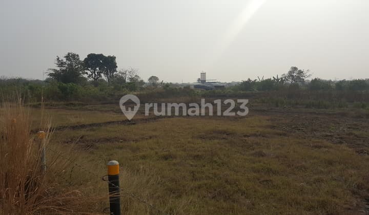 Tanah seluas 2 hektar di ciruas daerah industri