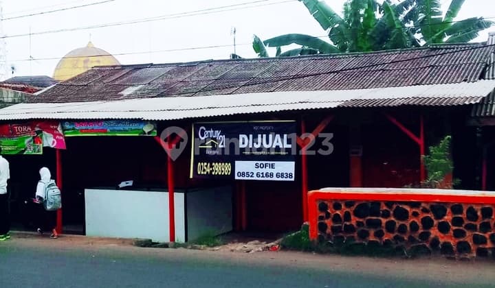 Kios + Tanah Kp. Jaha Jl. Raya Pandeglang