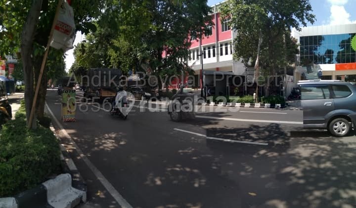 Tanah Strategis pinggir jalan raya Pandanaran di pusat kota Boyolali