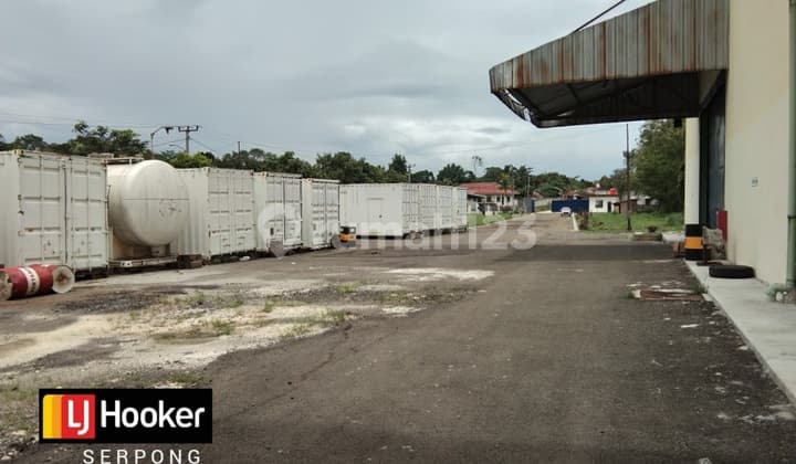 Tanah Kavling 4,6Ha + Gudang 1Ha Siap Pakai Di Cileungsi