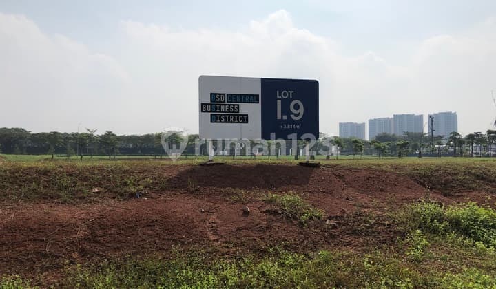 Kavling Komersial CBD 55, Central Business District BSD City, Tangsel