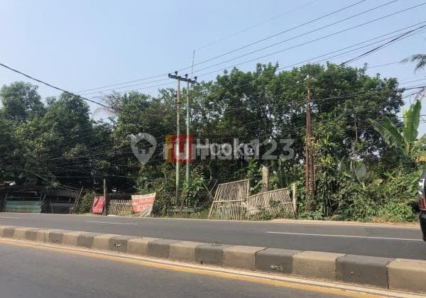 Dijual Tanah Strategis Pinggir Jalan di Sawangan, Depok