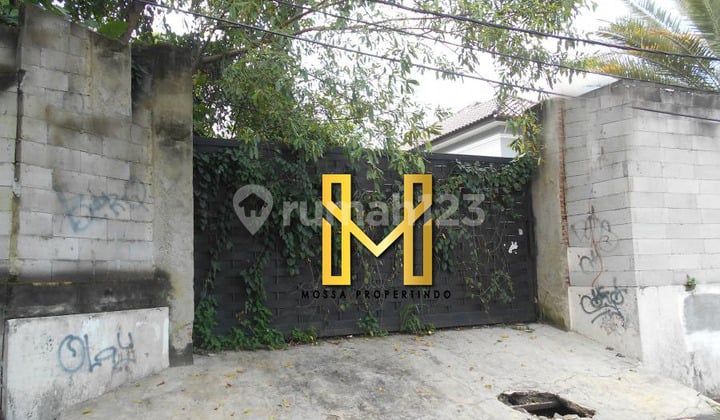 Tanah Strategis 1465 m2, SHGB, IMB lengkap, Izin bangun s/d 3 lantai, Bangka, Kemang Jakarta Selatan