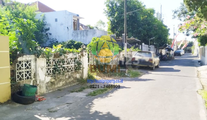 Tanah luas tengah kota dekat solo paragon