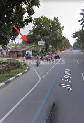 kavling depan jalan raya