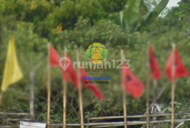 Tanah Pinggir Jalan Raya Solo Semarang Luas 301 Meter