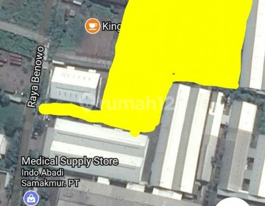 Kepatihan Industrial Estate Menganti Gresik, affordable land calculation.