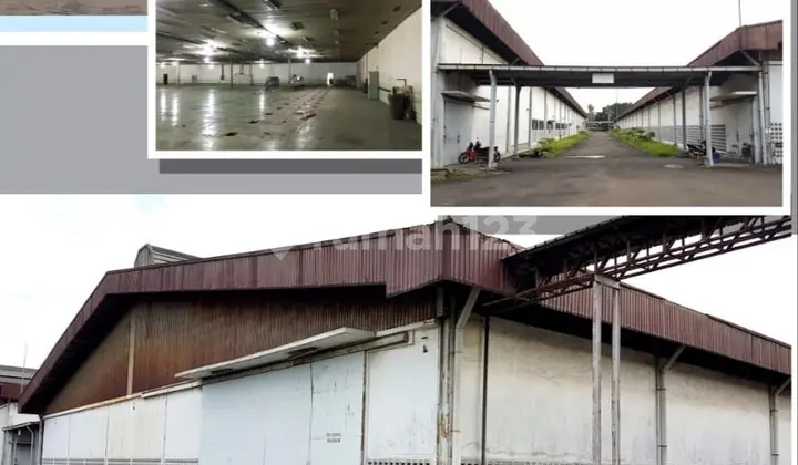 Dijual Gudang Hitung Tanah, Murah, Daerah Industrial Jatake