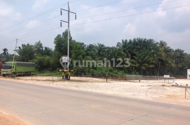Commercial Land Rental Suitable For Warehouse, Showroom, Workshop in Bagan Besar Dumai