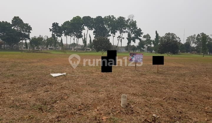 Kavling view golf siap bangun