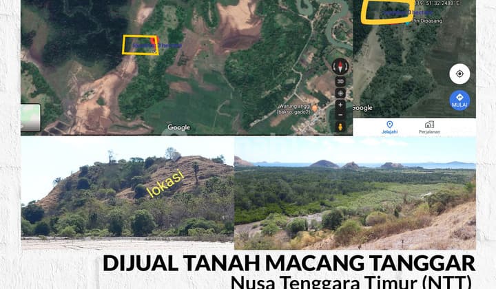 Tanah Strategis Di Macang Tanggar Nusa Tenggara Timur