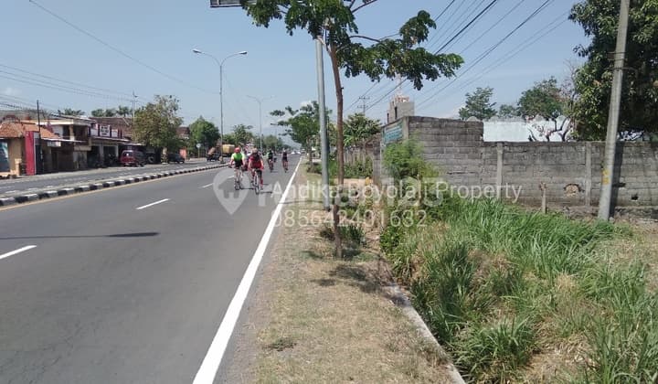 Tanah strategis pinggir jalan solo-Semarang dekat pintu Tol