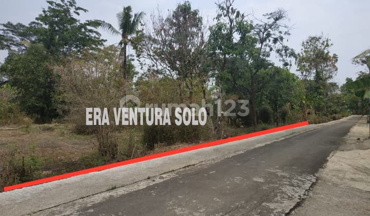 Tanah Industri Ringan Mojosongo Boyolali