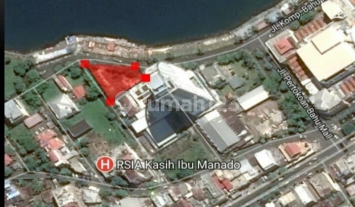 Tanah 559m2 Di Bahu Mall Cocok Buat Hotel Apartemen Dan Restoran