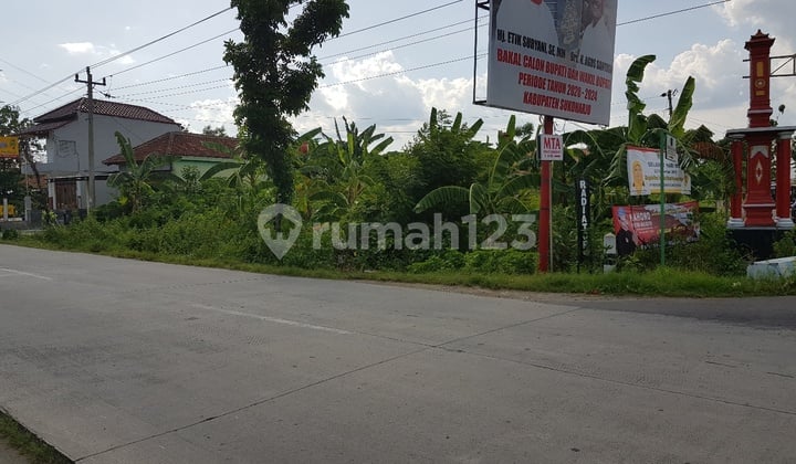 Strategic land in Tawangsari, Sukoharjo, Solo.