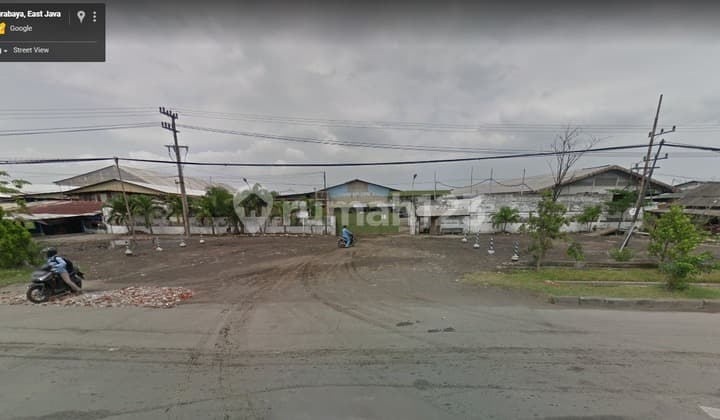 Tanah di Tambak Langon Surabaya Nol Jalan Nol Laut 9ha Lebar 110m