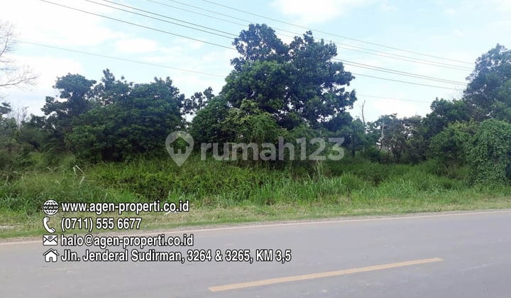 Tanah Luas 22.408 M2 Jln Lingkar Selatan Jakabaring Palembang