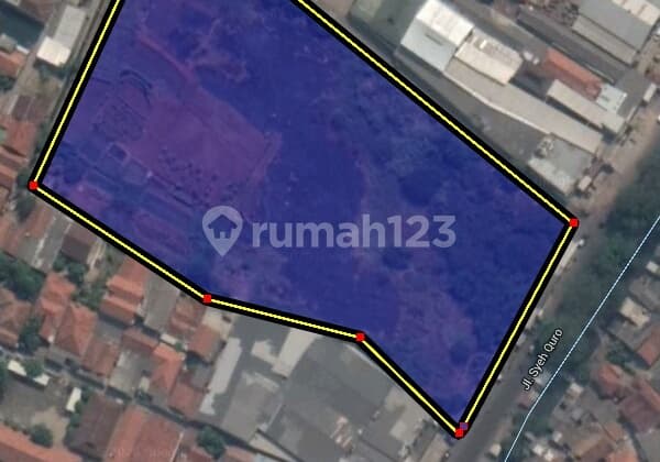 Tanah Strategis Bangun Ruang Usaha Pinggir Jalan Di Tengah Kota Karawang .