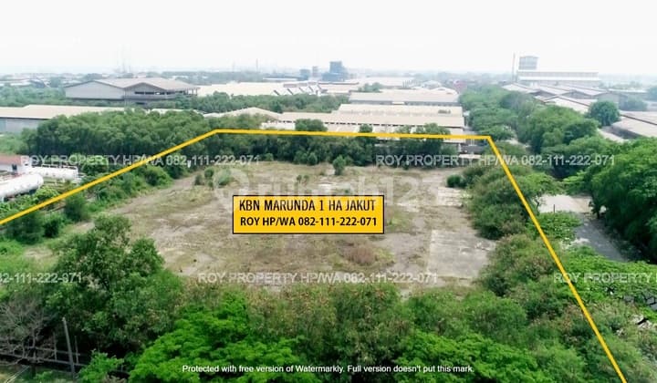 Termurah Dijual Tanah di Marunda Cilincing Jakarta Utara 1 Ha