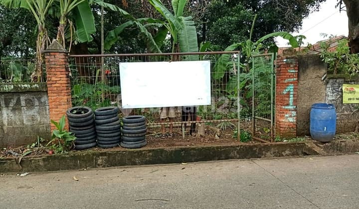 tanah persegi pinggir jalan Pendowo Cinere