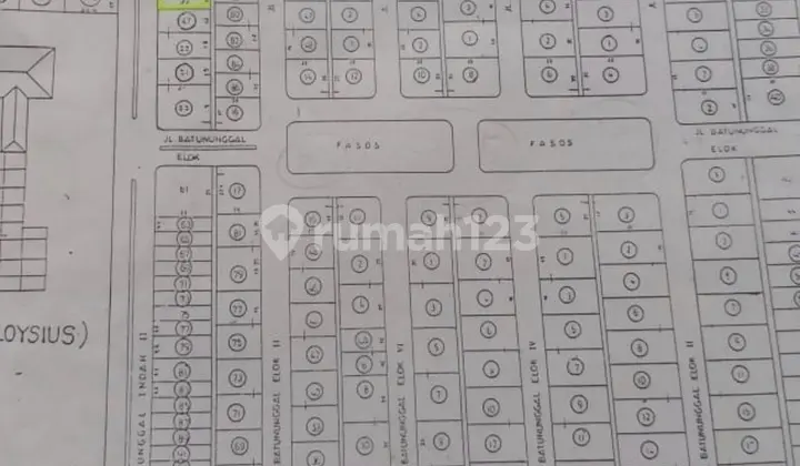Batununggal Indah 2 plot