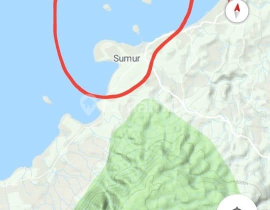 LAND AT UMU BEACH PANDEGLANG BANTEN 12 HA FOR VILLA, HOTEL, OR RESORT