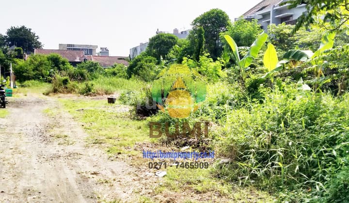 Tanah siap bangun lokasi solo baru