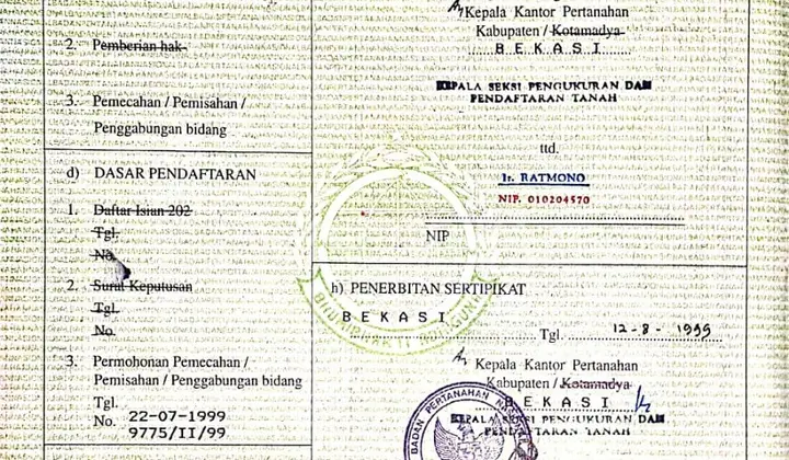 kavling asri di bima fajar