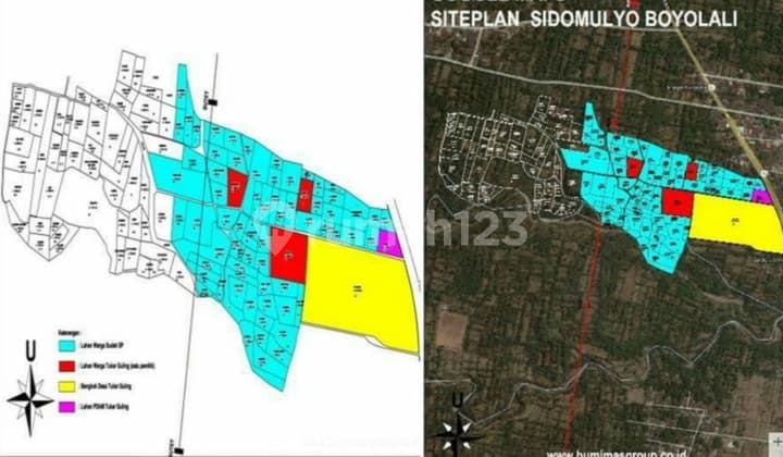 Jual Tanah Zona Industri Boyolali Sidomulyo