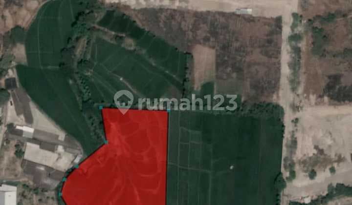 Tanah Zona Industri di pinggir jalan raya Ringroad