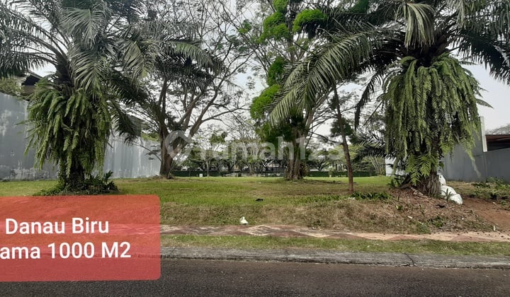 Kavling bagus murah di cluster danau biru alam sutera tangerang