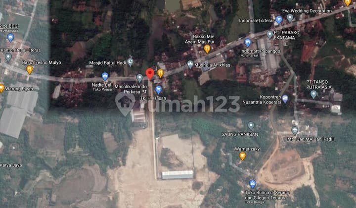 Kavling Jl Prof Ir Soetami, Rangkas Bitung Jawa Barat