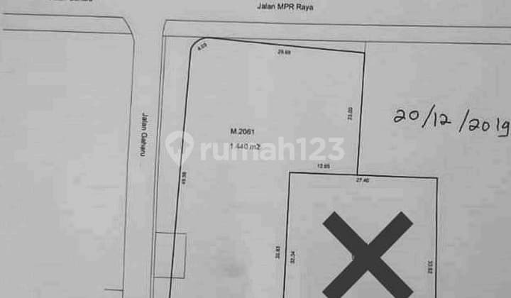 (JARANG ADA) TANAH at Jl MPR RAYA / GAHARU, CILANDAK BARAT