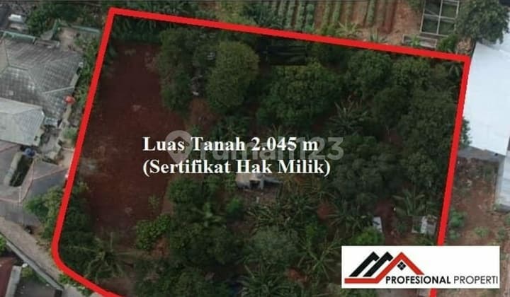 Tanah kosong siap bangun samping toll depok (desari) andara