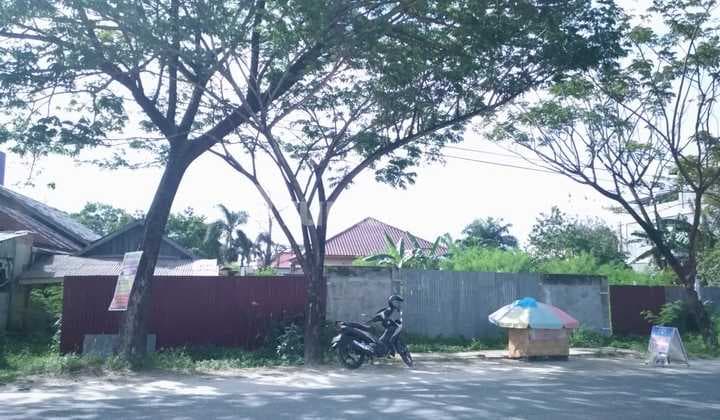 Tanah di tepi jalan besar dekat arengka 2 cocok untuk bangun ruko