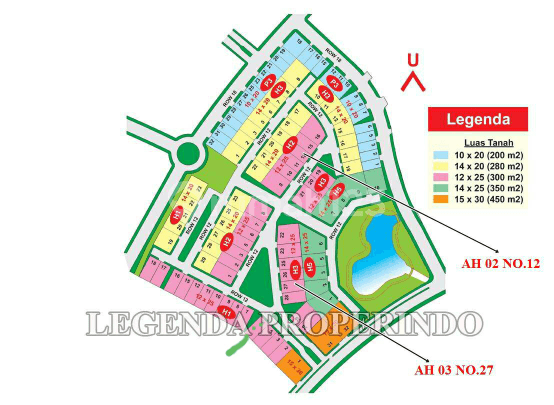 kavling cantik terdepan grand wisata