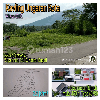 Tanah Kavling Strategis Akses Kota Ungaran di Genuk Ungaran Barat